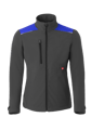 Havep Softshell jas Shift 40235 Charcoal-Korenblauw